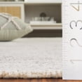 thumbnail image 4 of SAFAVIEH Abstract Rumen Solid Color Area Rug, Silver/Taupe, 6' x 9', 4 of 10