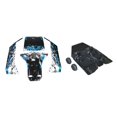 thumbnail image 3 of de carcasa de carrocería RC, fina simulación para ZD Dbx07 , suministros de actualización RC , Azul camuflaje Camuflaje Azul Baoblaze Carcasas de carrocería RC, 3 of 6