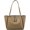 Khaki, variant on Womens Large Work Tote Bag Soft PU Leather Shoulder Satchel Casual Messenger Handbag Travel Top Handle Purse