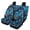 Blue Camo Tree Pattern, variant on Pzuqiu Car Seat Covers Full Set Washable Full Surround Front and Rear Seat Cover Set Polyester Breathable Easy to Install, Fit for Trucks Cars Sedans