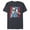 Navy Heather, variant on Marvel Spider-Man: Beyond Amazing Split Pose - Short Sleeve Blended T-Shirt for Adults - Customized-Dark Heather