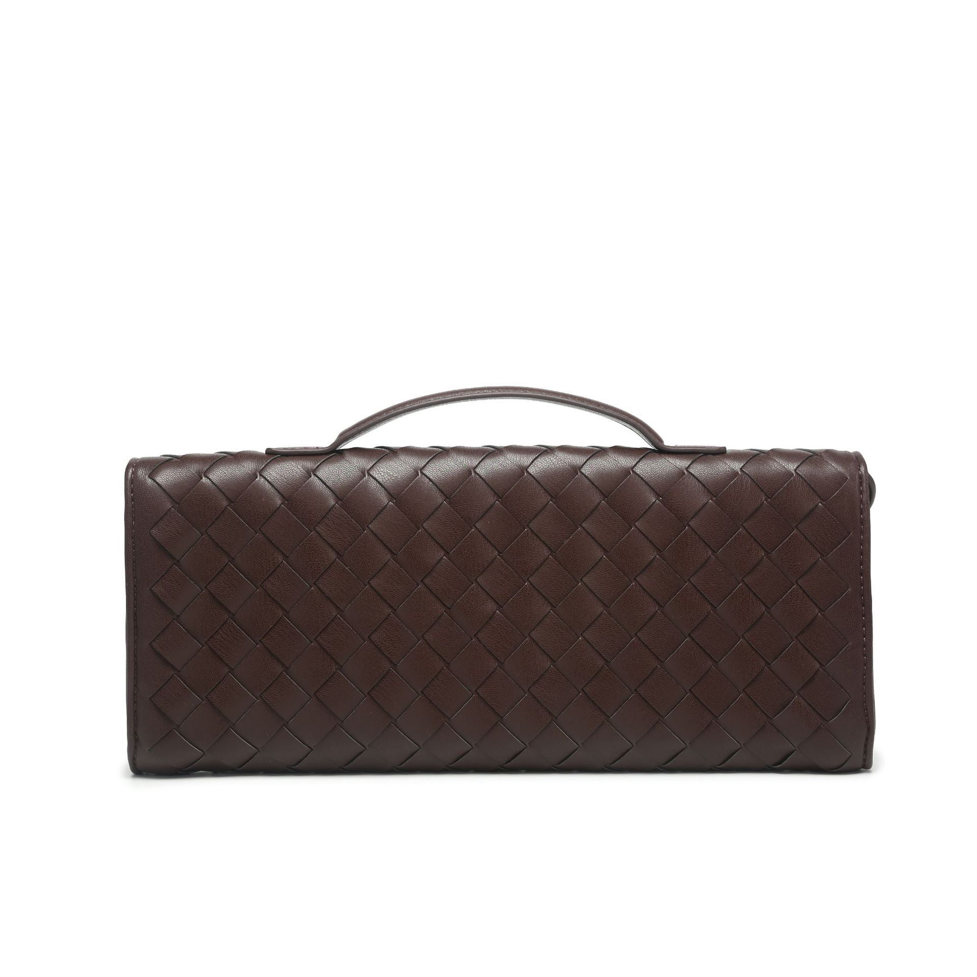 PRIYAL Woven Purse for Women Evening Clutch Woven Leather & Suede Handbags Crossbody Bag Suede Purse Formal Evening BagFor Mom