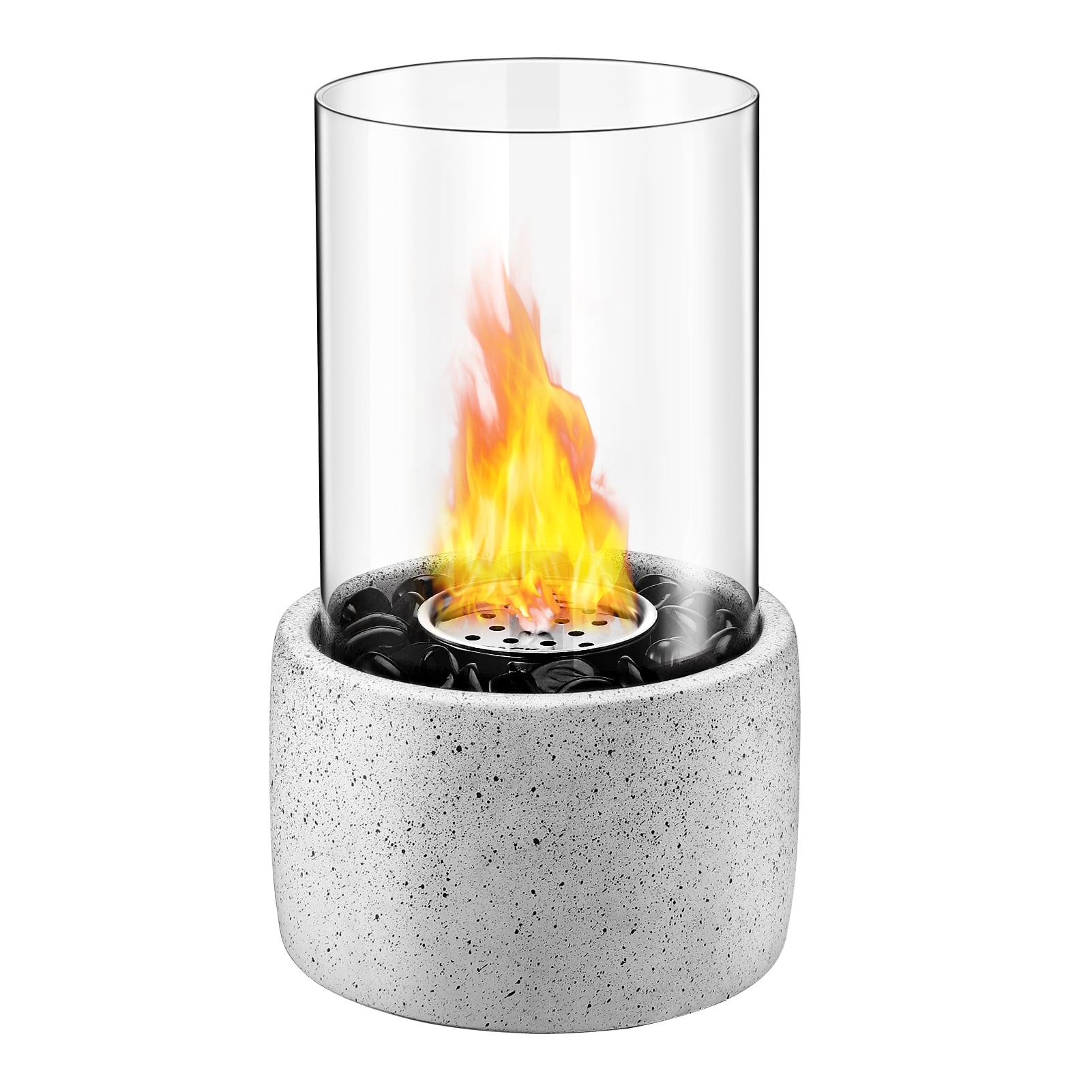 Tacklife Tabletop Fire Pit, What Kind Of Glass Can You Use In A Fire Pit