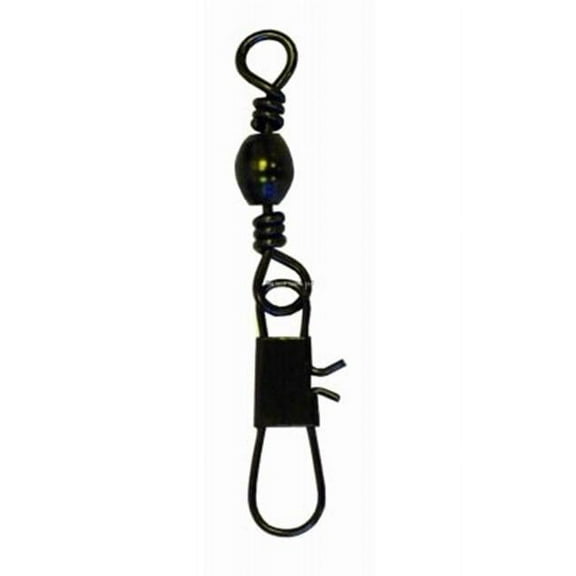Big Rock Sports 245608 Eagle Claw Barrell Swivel - Black, Size 10 & Pack of 7