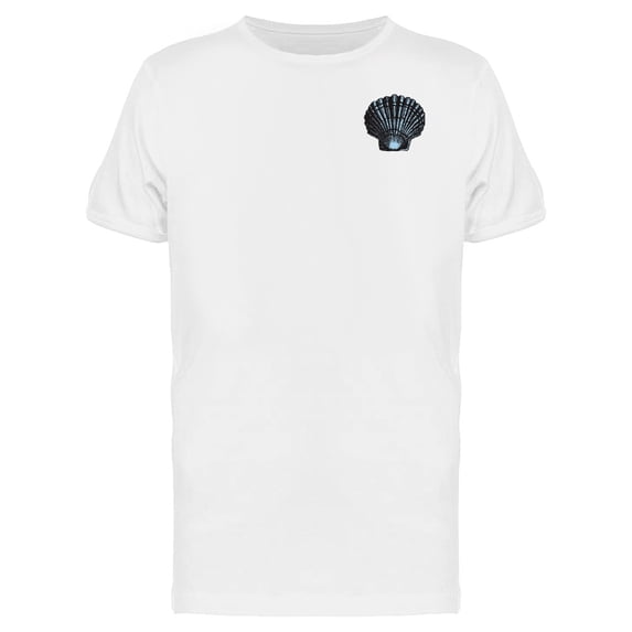 Cool Grunge Pocket Seashell T-Shirt Men -Image by Shutterstock, Male 3X-Large