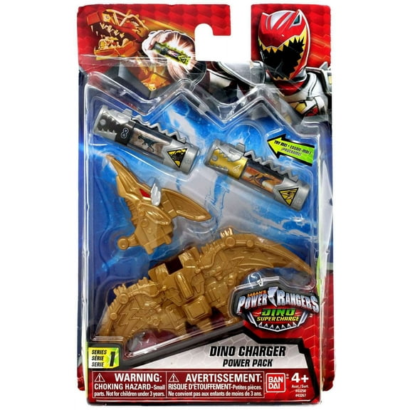 Power Rangers Series 1 Gold Dino Charger Power Pack