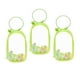 thumbnail image 5 of Bolsa pequeña de PVC para muñecas, vitrina de minifiguras, portátil, organizador colgante, bolsa de exhibición de figuras transparente para muñecas Verde Cuadrado Redondo, 5 of 10