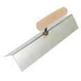 thumbnail image 2 of koolsoo Corner Trowel 30cm Concrete Finishing Trowel for Flooring Finishing Scraping For Outer Corner, 2 of 9