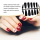 thumbnail image 4 of Vogacara 24 Pieces False Nails Glitter Shimmering Nail Powder Accessory Artificial Simple Tips Fingernail Decal Operation Full DIY Cover Type3 NO3, 4 of 6