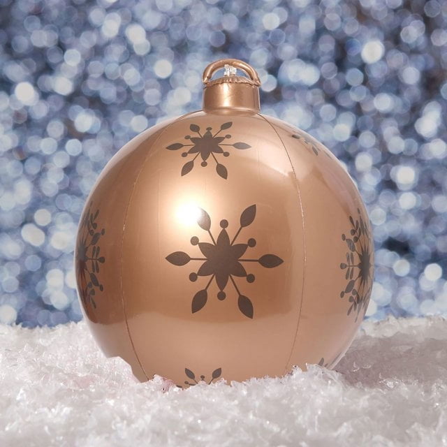 Merry Christmas Balloons Christmas Ball,Inflatable Christmas Ball, Outdoor Giant Christmas Inflatables, Christmas Inflatables Ornaments, Outdoor Christmas Decorated Ball for Yard Patio Garden Christ