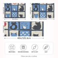 thumbnail image 2 of Yayeee Pillowcase Standard Size Set of 2 Satin Wrinkle Resistant Pillow Case, Black Cats and Hearts, 2 of 7