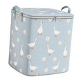thumbnail image 1 of GROWTH TANK Comforter Storage Bag Carry Handles Spacious Organizer for Bedding Home Dorm Blue 140 L, 1 of 9