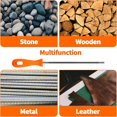 thumbnail image 4 of 5/32, 7/32, 3/16 inch Chainsaw Chain Sharpening File, Chain Saw Sharpener Files Tool with Plastic Handle, Round Steel Chainsaw File, for Chainsaw Sharpening Woodworking Hand Tools, 4 of 7