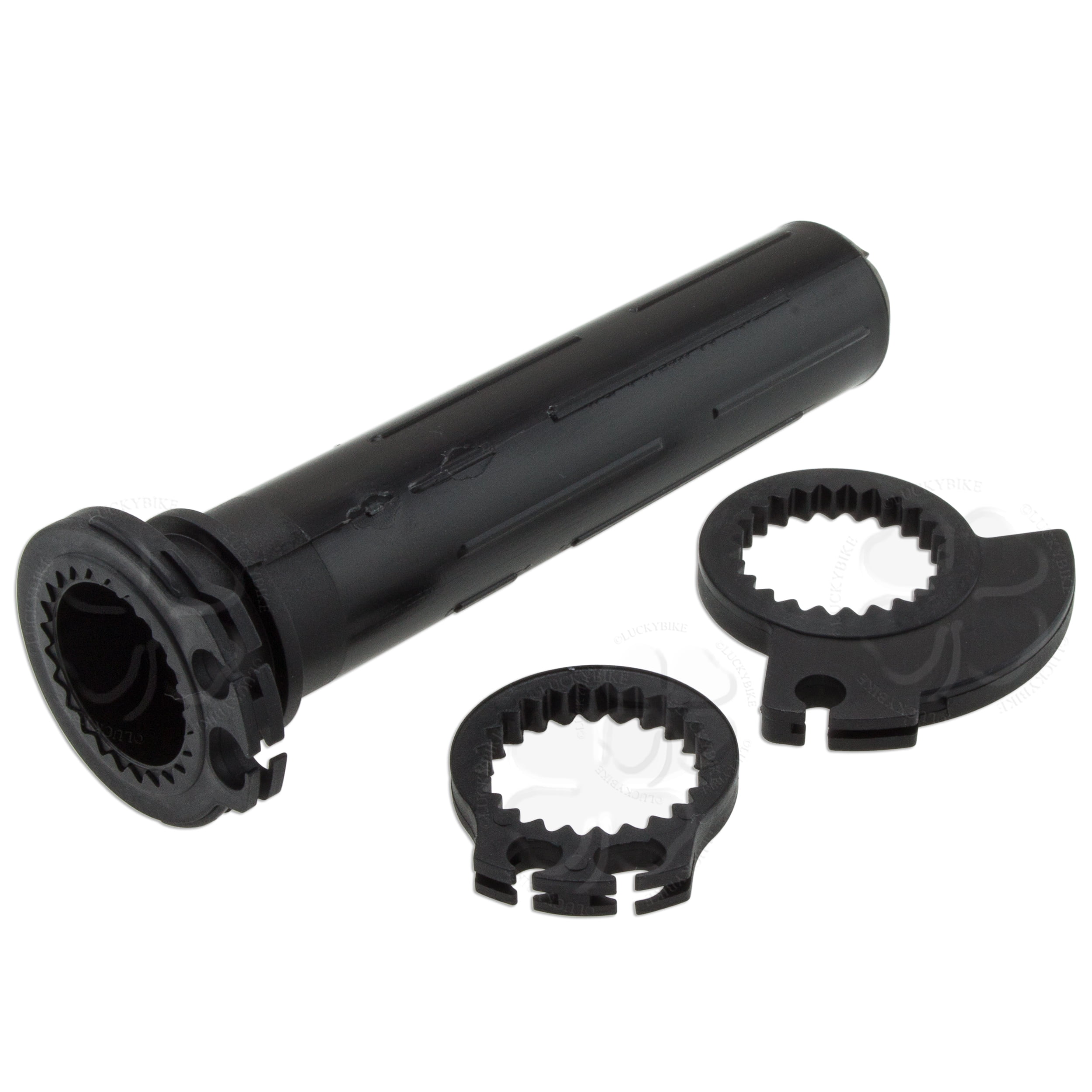Handle Grip with 1//4 Quick Turn Throttle Dirt Pit Trail Bike 7//8/" Hand Grips