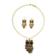 thumbnail image 3 of Conjunto de Colgante y Pendientes de Búho Vintage Sunnimix, 3 of 8