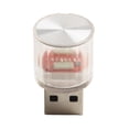 thumbnail image 2 of SPRING Atmosphere USB LED Light 1x Car Kit Lamp Lighting Part Accessories Ambient Auto Bulb Decoration Interior Brand New white, 2 of 9