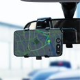 thumbnail image 1 of High Quality Car Accessories Sun Visor Clip Mount Universal Car Phone Holder Car Bracket Stand Mount Support Telephone GPS360 rotation He Qiyong unisex, 1 of 1