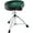 Green, variant on ROC-N-SOC Original Saddle Drum Throne Black