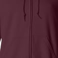 thumbnail image 3 of Gildan Heavy Blend  Adult Full Zip Hooded Sweatshirt Top, 3 of 4