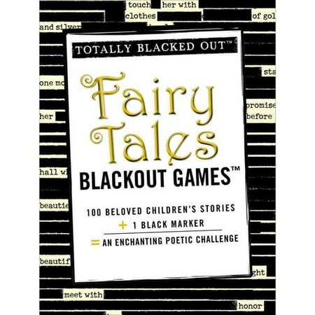 Totally Blacked Out Fairy Tales Blackout Games