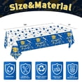 thumbnail image 3 of Graduation Tablecloth Decorations Graduation Party Supplies Disposable Gongrats Grad Tablecover Party Favors 54"x108" 3 pcs Patten 1 Blue, 3 of 6