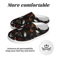 thumbnail image 6 of Yiaed Animal Koi Fish Print Slippers Fuzzy Warm Cozy Slippers Non Slip House Slippers For Indoor Outdoor Slippers House Slippers-8, 6 of 7