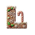 thumbnail image 5 of AuroraX Birthday Decorations Party Christmas Ornaments , 3.15 Inch DIY Letter Ornaments , Christmas Tree Holiday Wall Hanging Decor (Letter L), 5 of 5