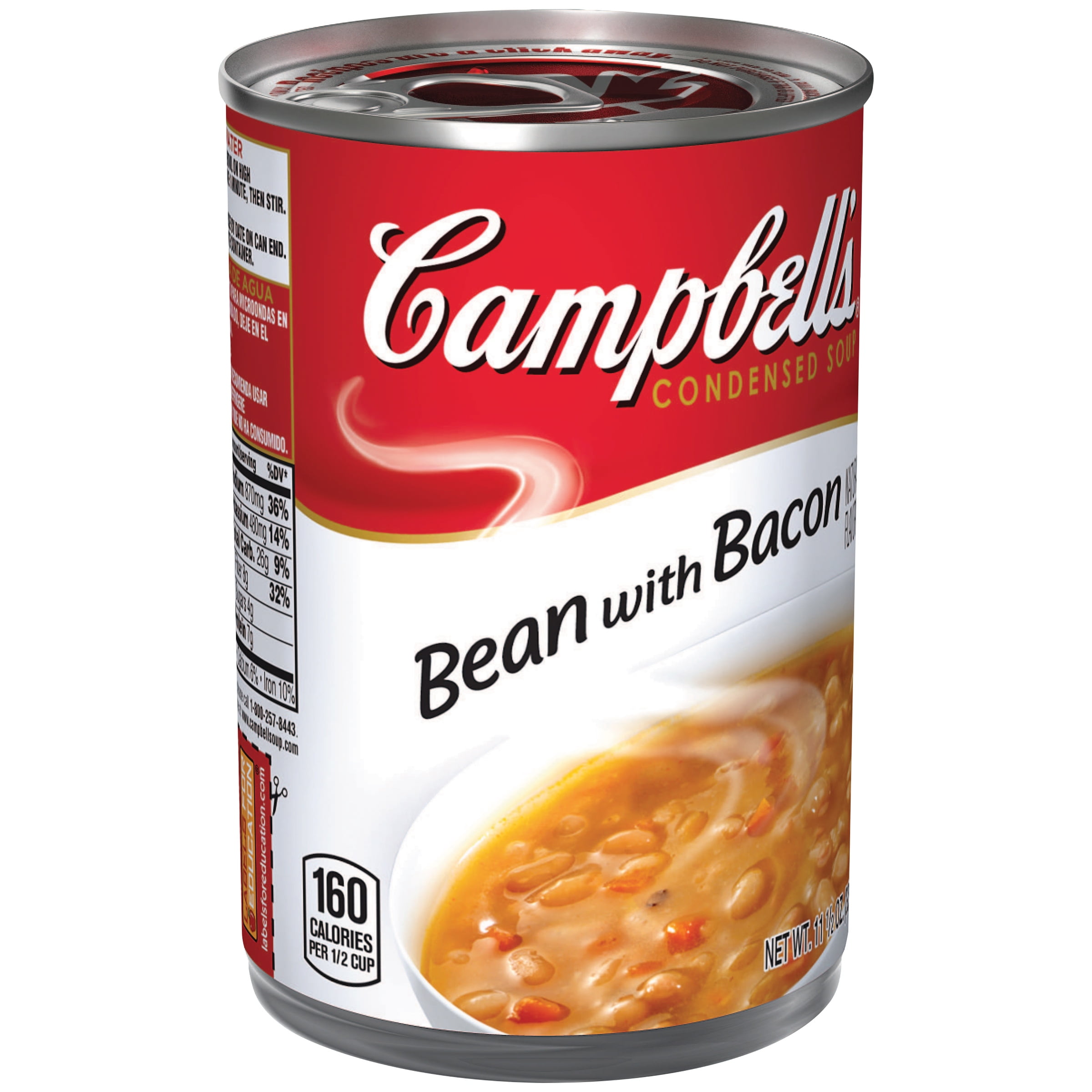 Campbell's Condensed Bean with Bacon Soup, 11.5 oz. by Campbell Soup Company