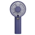 thumbnail image 1 of Ventilador eléctrico de refrigeración 2400 mAh Ventilador de cuello plegable Ventilador de refrigeración digital para dormitorio doméstico Tmvgtek Libre de BPA, 1 of 3