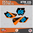 thumbnail image 3 of Kalair GFX Graphics Kit for Ktm SX85 SX105 (2003-2005) Bold Series, 3 of 5