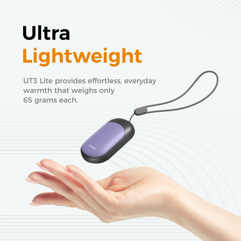 OCOOPA UT3 PRO Lot de 2 chauffe-mains électriques rechargeables