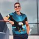 thumbnail image 4 of Balery Night Sky Forest Bald Eagle Camisa Polo de Hombre con Estampado, de Manga Corta y Tejido Medio, Camisa Tipo Golf Polo-Large, 4 of 6