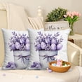 thumbnail image 5 of Guozer Easter Throw Pillow Covers, 18*18In Easter Decorations for Home, Spring Pillow Cover, Pillowcase Outdoor Decorative, Holiday Cushion Case for Home Sofa Living Room, 5 of 6