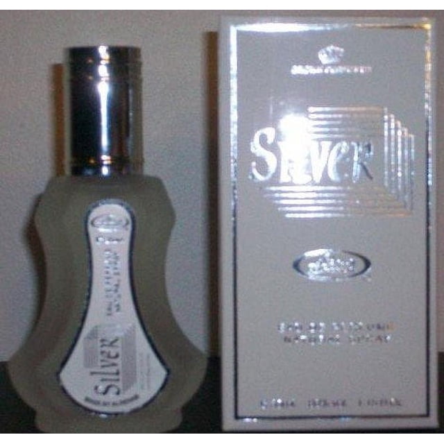 Perfume en aerosol Al-Rehab Silver, 35 ml (1,15 fl. oz), paquete de 12