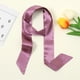 thumbnail image 2 of Nueva bufanda larga de seda delgada para mujer, banda para el cuello, pañuelo para el pelo con estampado sólido, pañuelo para el cuello, pañuelo para el pelo con asa para mujer, venta al por mayor, 2 of 5