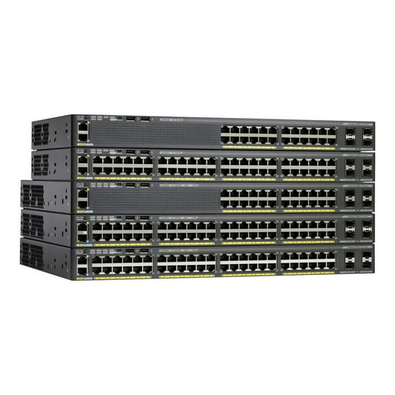Cisco Catalyst 2960X-48LPS-L - switch - 48 ports - managed - rack-mountable