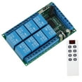 thumbnail image 1 of 8 Channels 433.92MHz Multifunctional Fixed Encoding 100 Meters Remote Control Module, 1 of 8