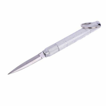 - Outdoor EDC Key Ring Cutting Tool Detachable Knife Pen Cutlery Handle Blade