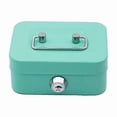 thumbnail image 1 of Small Money Box, Lockable Metal Cash Box, Mini Security Box, Small Portable Piggy Bank with 2 Keys, for Kids Adults Coin Collection, 1 of 5