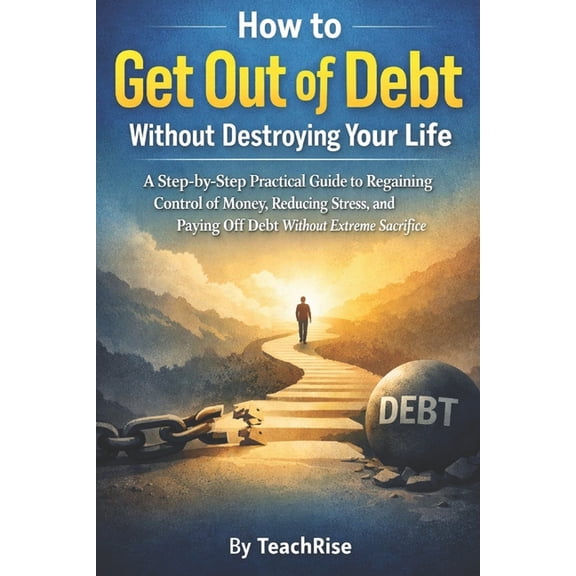 How to Get Out of Debt without Destroying Your Life: A Step-by-Step Practical Guide to Regaining Control of Money, Reduc, (Paperback)