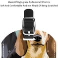 thumbnail image 4 of Square 2Pack PU Leather Dachshund Cruise Luggage Tag with Privacy Cover and Name ID Tag for Travel Handbags Backpacks Luggage Tags, 4 of 6