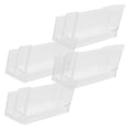 thumbnail image 6 of DEEPCRAFF 4-Pack Clear Acrylic Business Card Holder Stand for Office Desk Display and Storage Organizer, 6 of 8