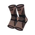 thumbnail image 1 of Copper Ankle Brace Support for Men & Women (Pair), Best Ankle Compression Sleeve Socks for Sprained Ankle, Achilles Tendon, Sports, 1 of 5