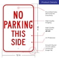 thumbnail image 3 of No Parking Sign, No Parking This Side Sign,, 3 of 8