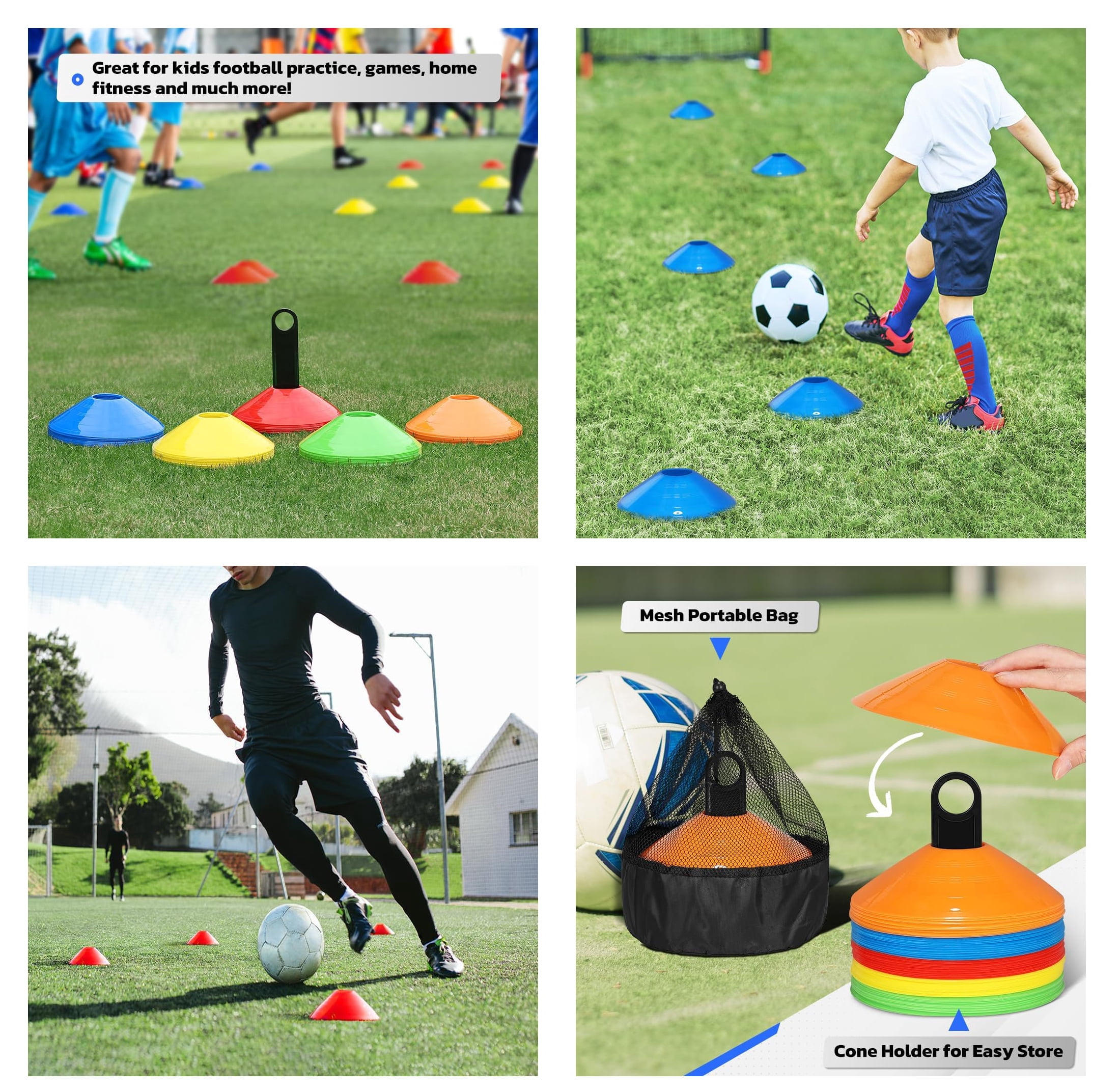 12 Pack Pinnies Scrimmage Vests Team Practice Training Jersey Plus 50 Packs Disc Cones Plus