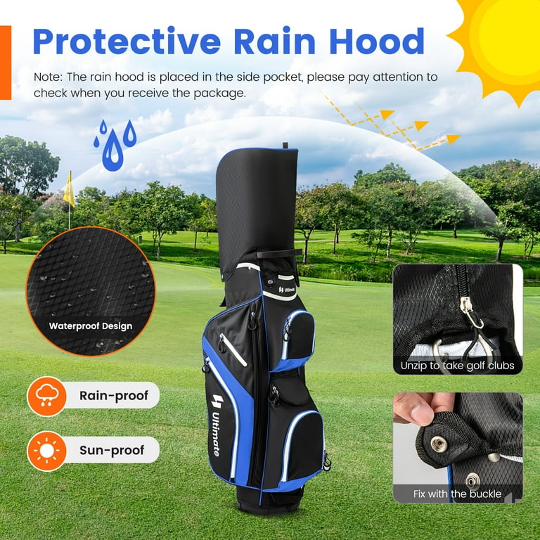 golf bag rain umbrella G4Free for Club Protection Flex Umbrella (Black) Dont let a rainy day keep you from missing a round of golf. DrizzleStik Flex" Golf Bag Umbrella