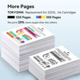 thumbnail image 3 of Cartuchos de Tinta TOKYOINK 222XL Remanufacturados para Epson 222, 3 of 7