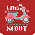 thumbnail image 4 of Inktastic Gotta Scoot Cute Scooter Girls Baby Bib, 4 of 4