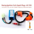 thumbnail image 4 of Universal Motorcycles Bikes Racing Ignition Coil Spark Plug CDI For 150/125/50cc, 4 of 5