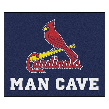 MLB - St. louis Cardinals Man Cave Tailgater Rug 5'x6'